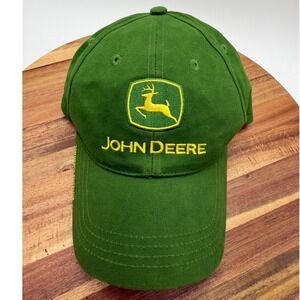 John Deere Owners Edition Green Baseball Cap Hat Nothing Runs Like A Deere 0294